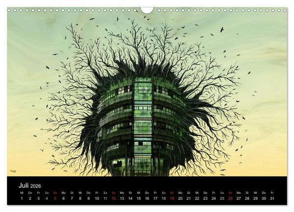 Produktbild: Der Fantasy Kalender (Wandkalender 2026 DIN A3 quer), CALVENDO Monatskalender