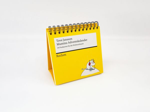 Produktbild: Mumins Adventskalender. 24 Postkarten f&uuml;r die Weihnachtszeit (Advents-Postkartenaufsteller)