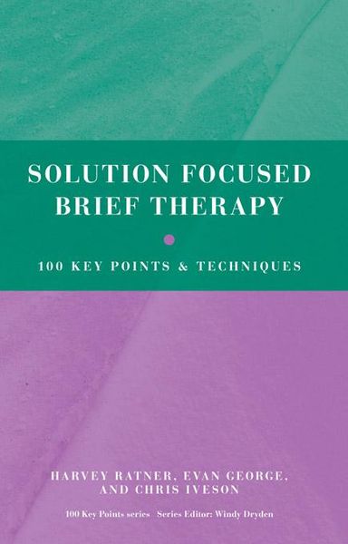 Produktbild: Solution Focused Brief Therapy