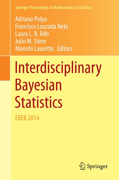 Produktbild: Interdisciplinary Bayesian Statistics