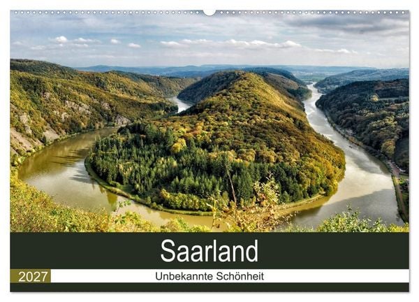 Produktbild: Saarland - unbekannte Sch&ouml;nheit (Wandkalender 2027 DIN A2 quer), CALVENDO Monatskalender