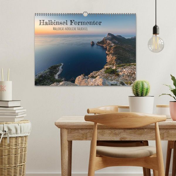 Produktbild: Halbinsel Formentor - Mallorcas n&ouml;rdliche Halbinsel (Wandkalender 2026 DIN A3 quer), CALVENDO Monatskalender