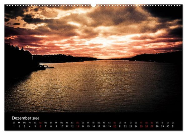 Produktbild: Finnland Sch&auml;renmeer (hochwertiger Premium Wandkalender 2026 DIN A2 quer), Kunstdruck in Hochglanz