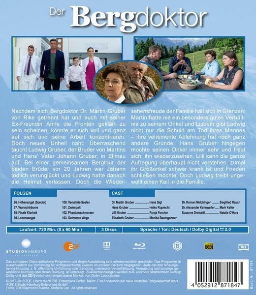 Produktbild: Der Bergdoktor - Staffel 11 [3 Blu-rays]