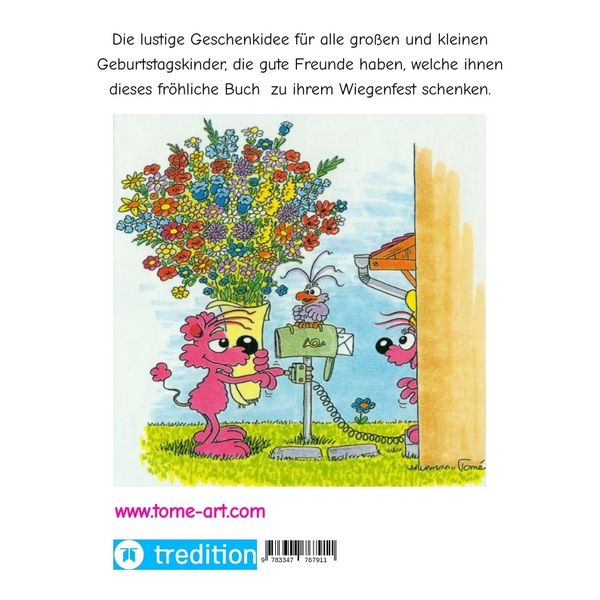 Produktbild: Das lustige Geburtstagsbuch von Tom&eacute;