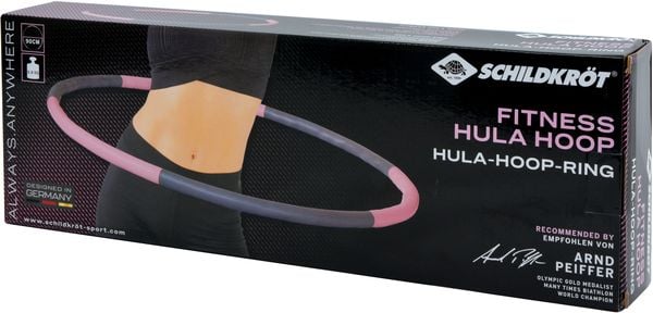 Produktbild: FITNESS-HOOP, grey-rose, &Oslash; 90cm