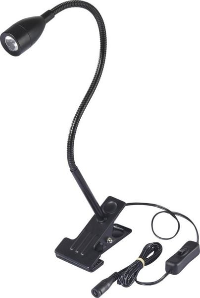 Produktbild: Sygonix SY-6737554 LED-Tischlampe LED 3.5W Schwarz