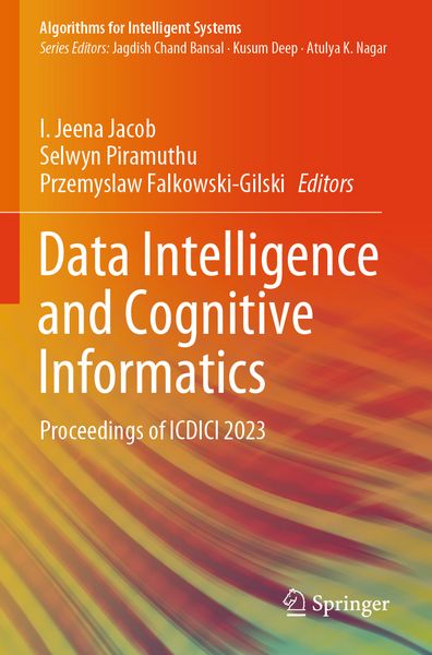Produktbild: Data Intelligence and Cognitive Informatics