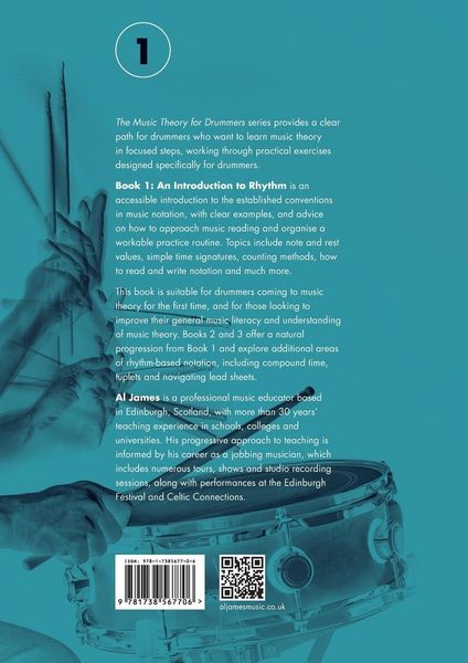 Produktbild: Music theory for drummers Book 1