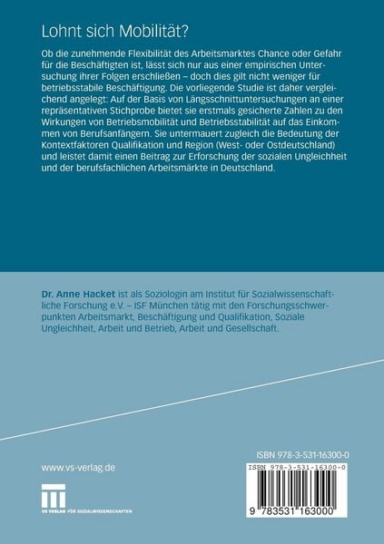 Produktbild: Lohnt sich Mobilit&auml;t?