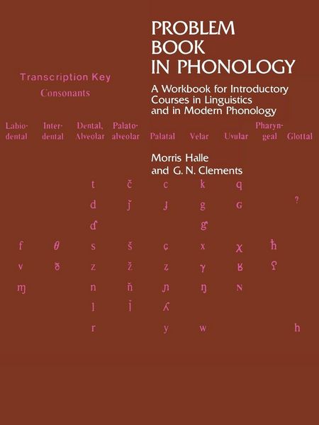 Produktbild: Problem Book in Phonology
