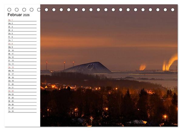 Produktbild: Schachtanlagen in Mansfeld S&uuml;dharz (Tischkalender 2026 DIN A5 quer), CALVENDO Monatskalender