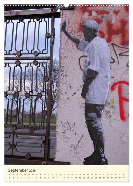 Produktbild: Berlin StreetArt Classics (Wandkalender 2026 DIN A2 hoch), CALVENDO Monatskalender