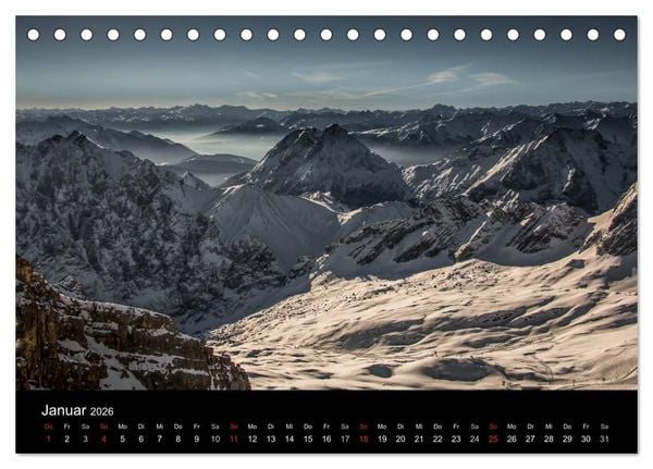 Produktbild: Bergpixel "H&ouml;henrausch und Leidenschaft" (Tischkalender 2026 DIN A5 quer), CALVENDO Monatskalender