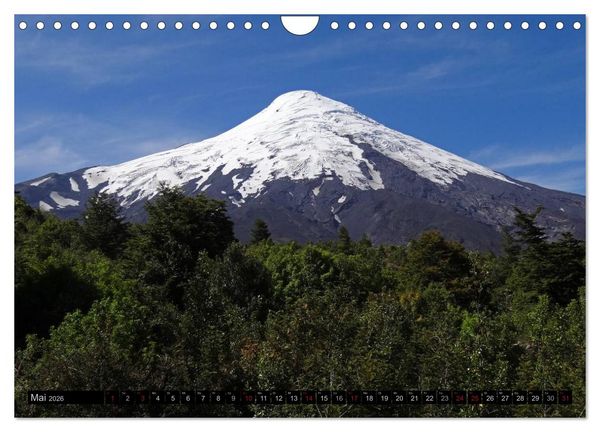 Produktbild: Tanz auf dem Vulkan - Osorno (Chile) (Wandkalender 2026 DIN A4 quer), CALVENDO Monatskalender