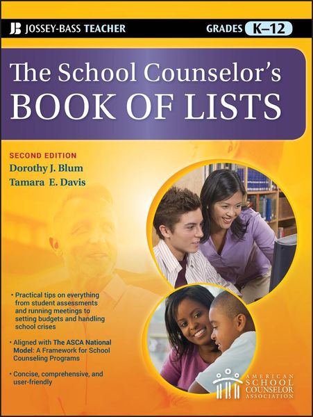 Produktbild: The School Counselor's Book of Lists, Grades K-12