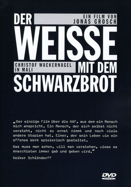 Der Weisse mit dem Schwarzbrot, DVD