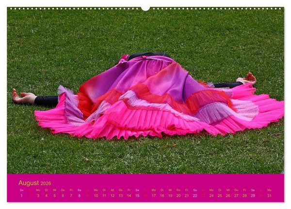 Produktbild: M&auml;dchentr&auml;ume - Ballett und Tanz (hochwertiger Premium Wandkalender 2026 DIN A2 quer), Kunstdruck in Hochglanz