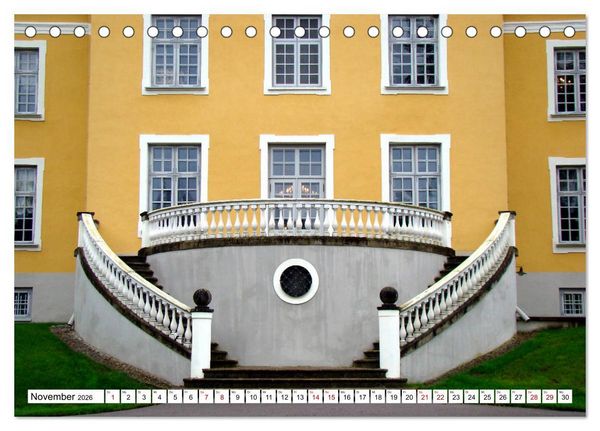 Produktbild: Perlen des Baltikums - Herrenh&auml;user in Estland und Lettland (Tischkalender 2026 DIN A5 quer), CALVENDO Monatskalender