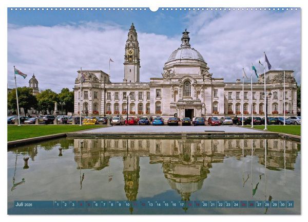 Produktbild: Herbe Sch&ouml;nheit Wales (hochwertiger Premium Wandkalender 2026 DIN A2 quer), Kunstdruck in Hochglanz