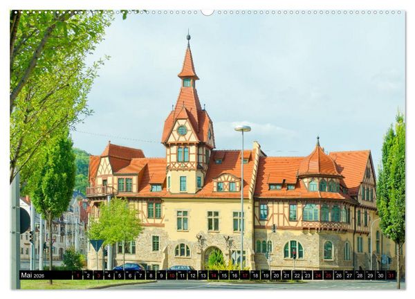 Produktbild: Jena und Umgebung - Von Jena bis Dornburg (Wandkalender 2026 DIN A2 quer), CALVENDO Monatskalender