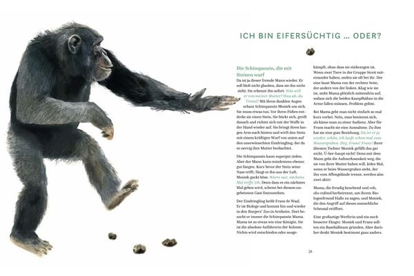 Produktbild: Die Gef&uuml;hle der Tiere: Von eifers&uuml;chtigen Affen, &auml;ngstlichen Hunden und pfiffigen Ratten