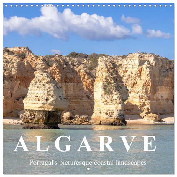 Produktbild: Algarve - Portugal's picturesque coastal landscapes (Wall Calendar 2026 12 &times; 12 Inch) CALVENDO 12 Month Wall Calendar