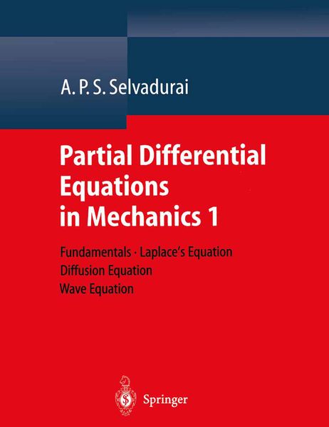 Produktbild: Partial Differential Equations in Mechanics 1