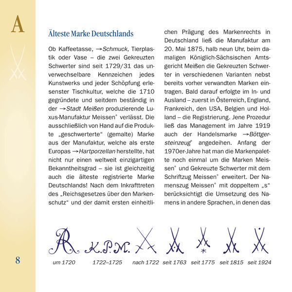 Produktbild: Kleines ABC des Meissener Porzellans
