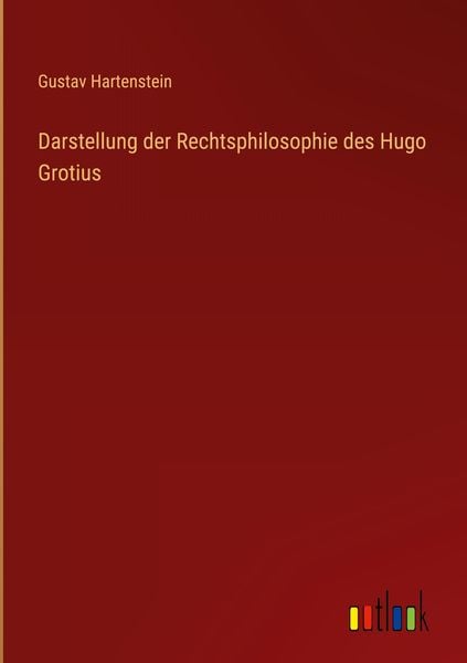 Produktbild: Darstellung der Rechtsphilosophie des Hugo Grotius