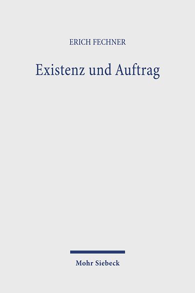 Produktbild: Existenz und Auftrag