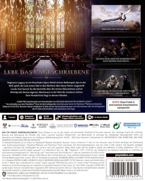 Produktbild: Hogwarts Legacy