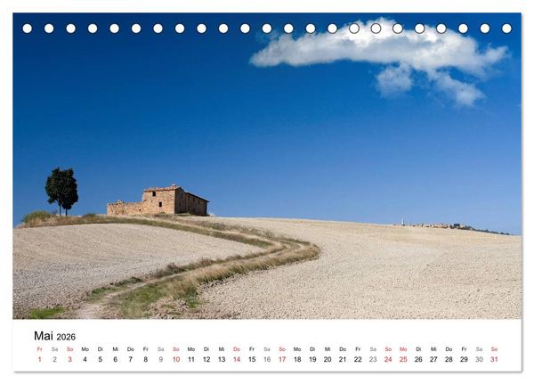 Produktbild: Wege durchs neue Jahr (Tischkalender 2026 DIN A5 quer), CALVENDO Monatskalender
