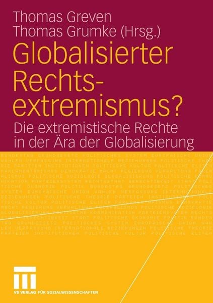 Produktbild: Globalisierter Rechtsextremismus?
