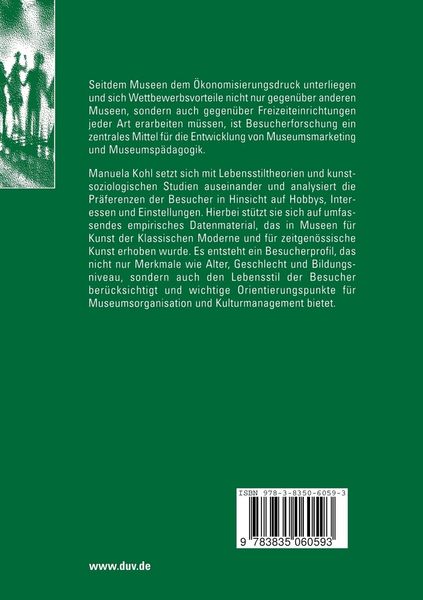 Produktbild: Kunstmuseen und ihre Besucher