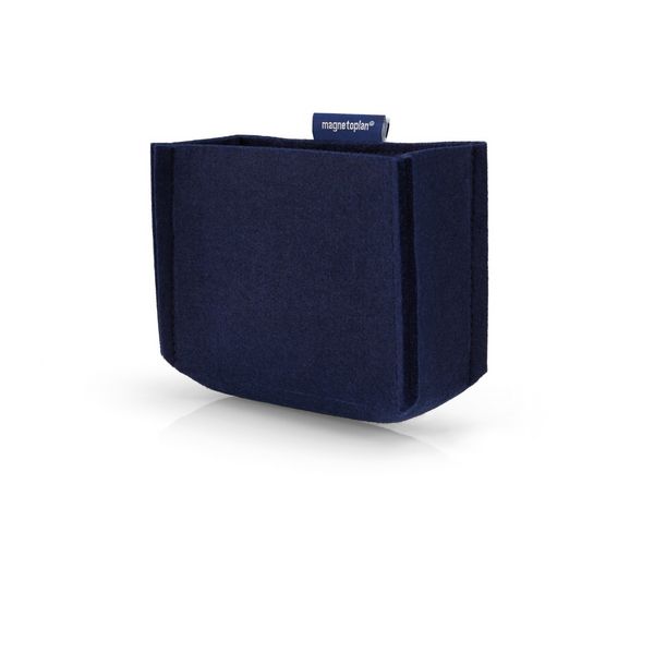 Produktbild: magnetoplan Stiftehalter magnetisch magnetoTray MEDIUM (B x H x T) 130 x 100 x 60 mm Blau 1227714