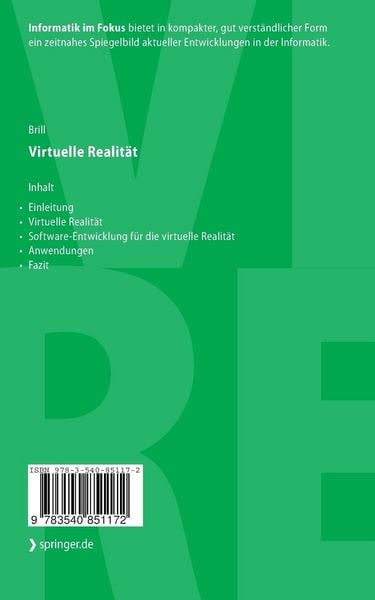 Produktbild: Virtuelle Realit&auml;t