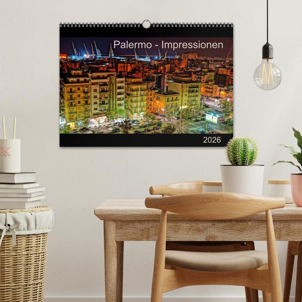Produktbild: Palermo - Impressionen (Wandkalender 2026 DIN A3 quer), CALVENDO Monatskalender