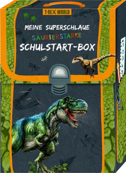 Meine superschlaue Saurier Schulstart-Box - T-Rex World
