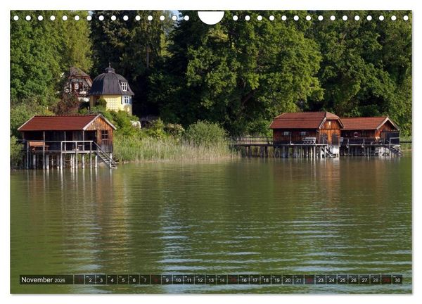 Produktbild: Seest&auml;rke - Der Ammersee (Wandkalender 2026 DIN A4 quer), CALVENDO Monatskalender