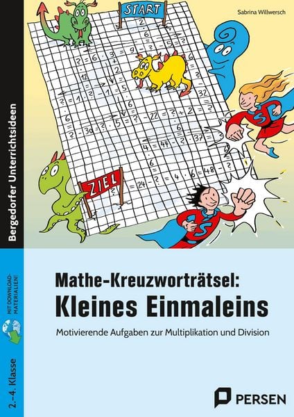 Produktbild: Mathe-Kreuzwortr&auml;tsel: Kleines Einmaleins