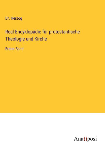 Produktbild: Real-Encyklop&auml;die f&uuml;r protestantische Theologie und Kirche