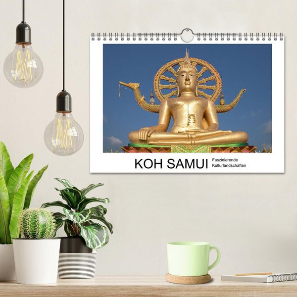 Produktbild: Koh Samui - Faszinierende Kulturlandschaften (Wandkalender 2026 DIN A4 quer), CALVENDO Monatskalender