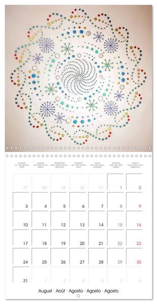 Produktbild: Sacred Geometry Healing (Wall Calendar 2026 12 &times; 12 Inch) CALVENDO 12 Month Wall Calendar