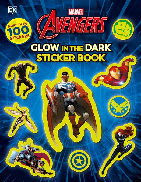 Produktbild: Marvel Avengers Glow in the Dark Sticker Book