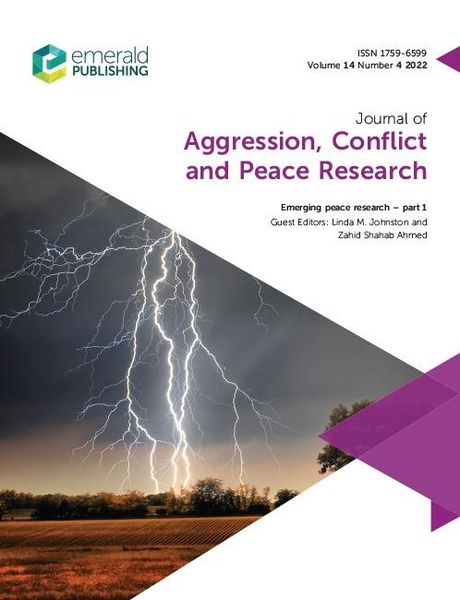 Produktbild: Emerging peace research - Part 1