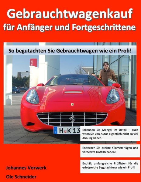 Produktbild: Gebrauchtwagenkauf f&uuml;r Anf&auml;nger und Fortgeschrittene