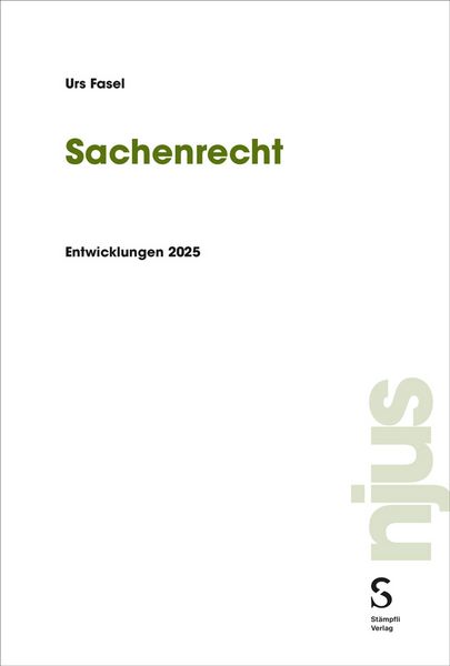 Produktbild: Sachenrecht