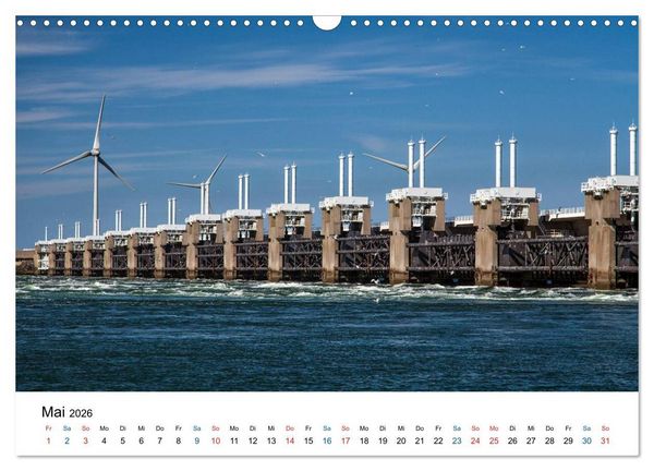 Produktbild: Seeland - Impressionen aus dem S&uuml;dwesten der Niederlande (Wandkalender 2026 DIN A3 quer), CALVENDO Monatskalender