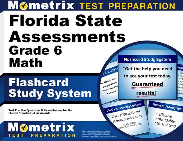 Produktbild: Florida State Assessments Grade 6 Mathematics Flashcard Study System